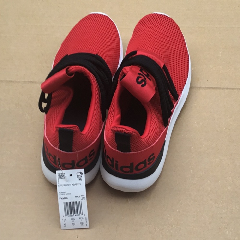 Red adidas sneakers - Picture 3 of 8